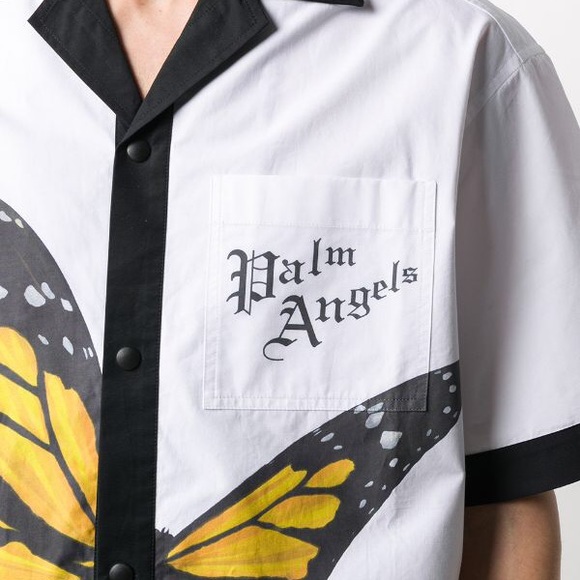 Palm Angels Butteryfly Bowling Shirt - Picture 5 of 5